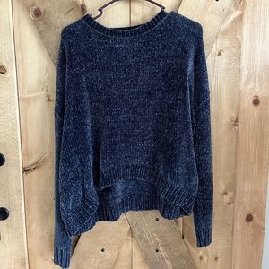 Woman’s Blue Soft Warm Cozy Sweater